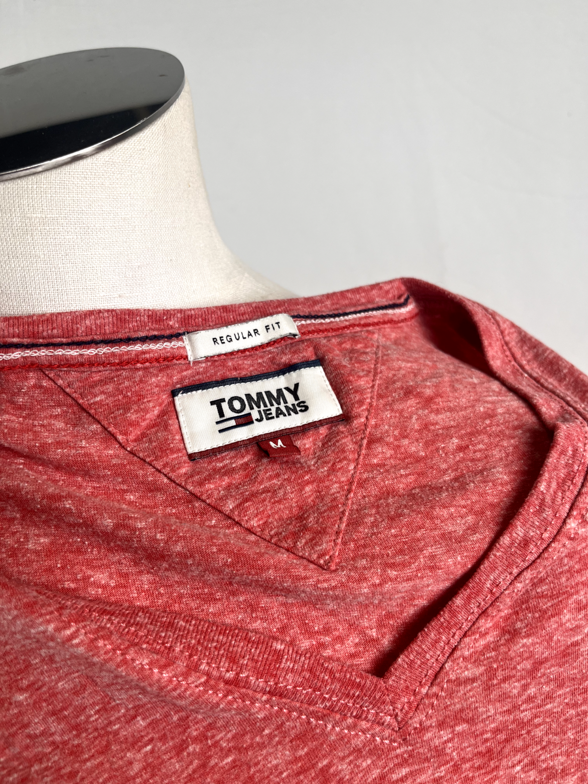 TOMMY HILFIGER JEANS MAGLIA UOMO TG M MAN T-SHIRT CASUAL VINTAGE COTONE COTTON