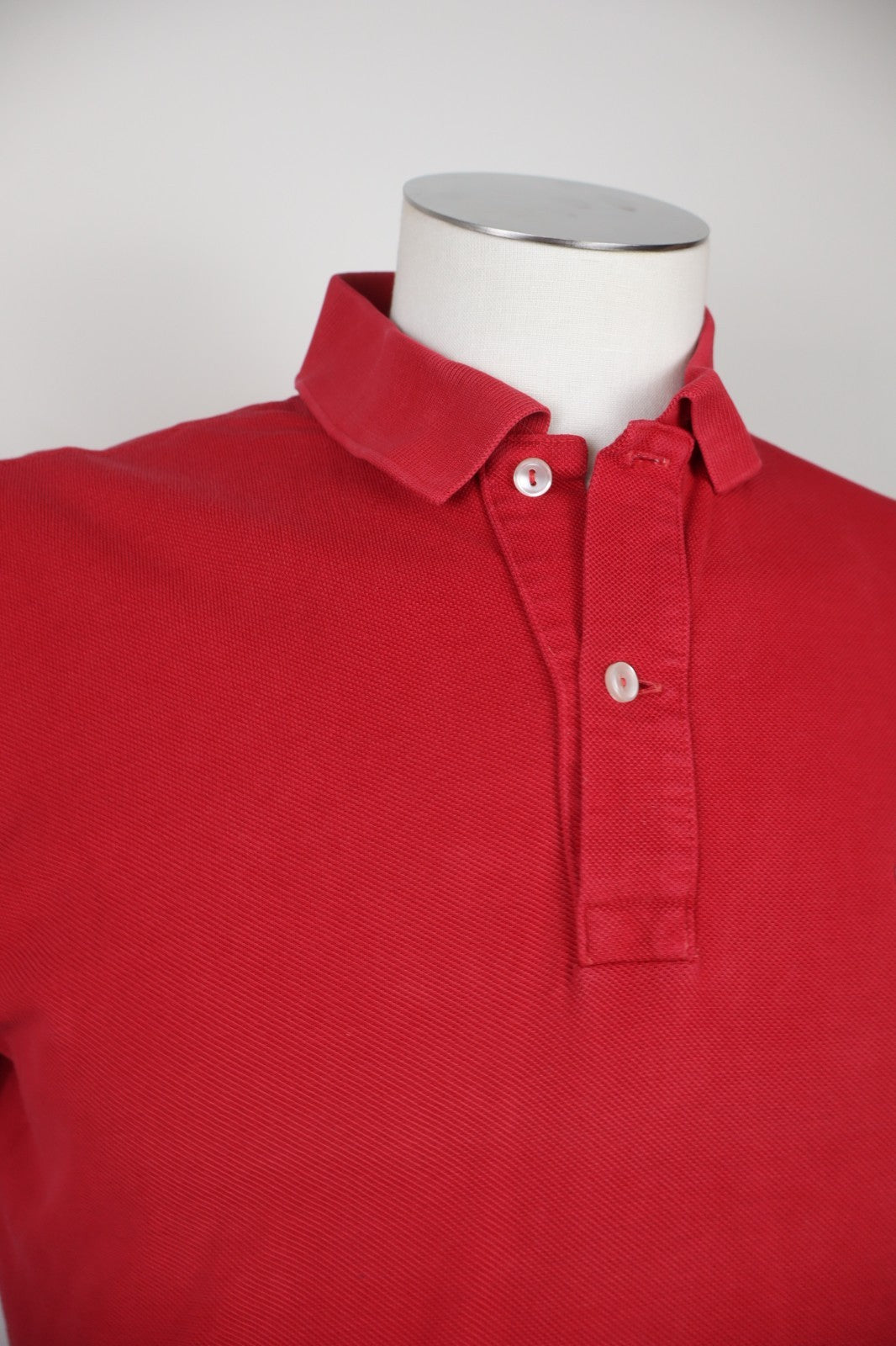 LACOSTE POLO MAGLIA UOMO COTONE TG. 4 MAN COTTON SHIRT CASUAL VINTAGE LOGO