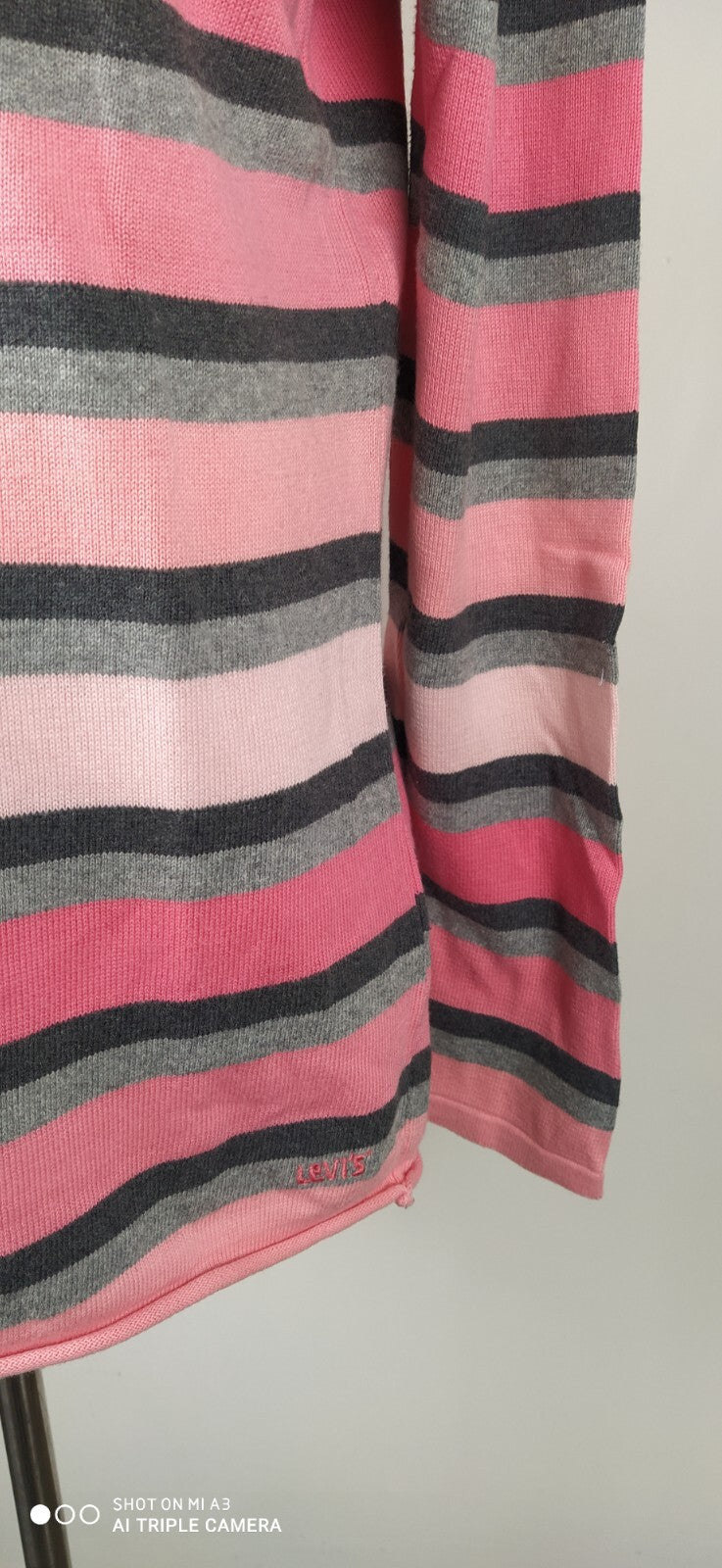 LEVI'S MAGLIONE MAGLIA COTONE COTTON VINTAGE UOMO Tg. XL MAN SWEATER CASUAL