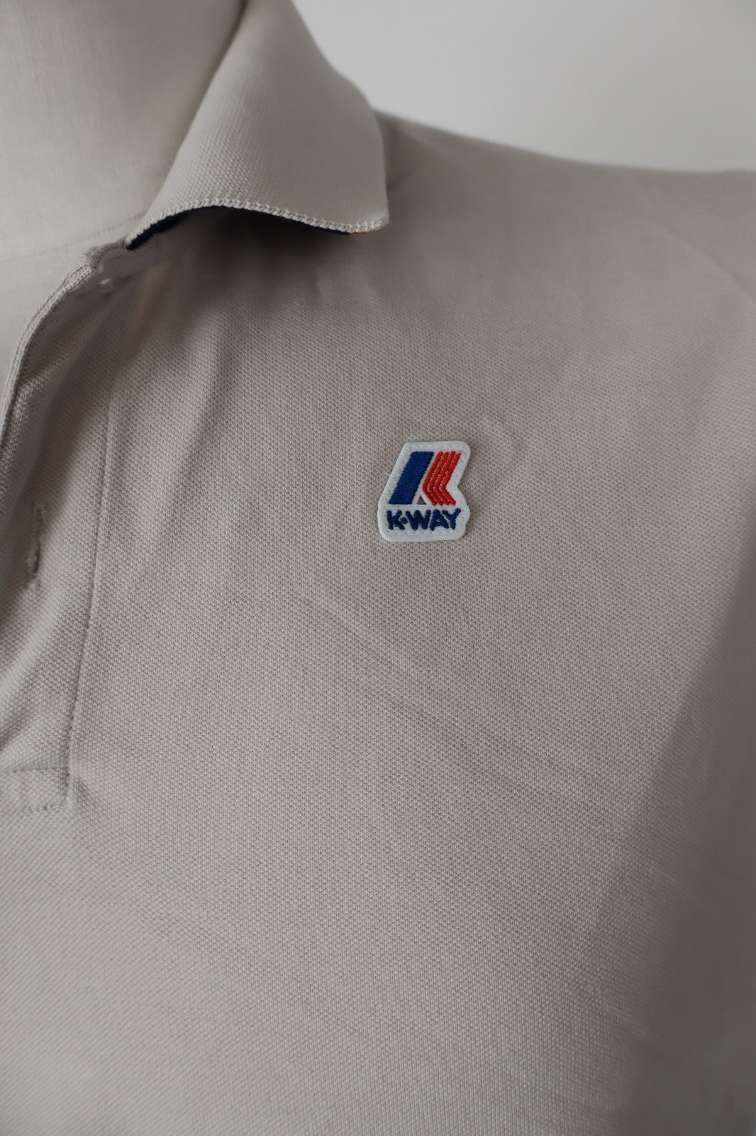 K-WAY MAGLIA POLO UOMO TG. L MAN SHIRT CASUAL VINTAGE CLASSICO VERSATILE