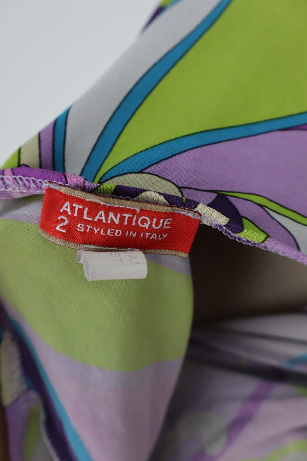 MAGLIA SLIP TOP DONNA TG L WOMAN T-SHIRT FUNKY FAIR GROOVY RVINTAGE Y2K 2000'S