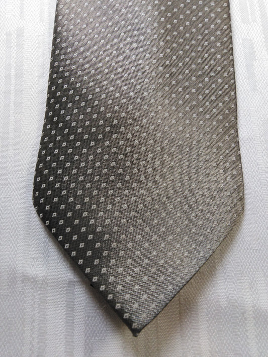 NINO SALZANO 100% SETA SILK TIE CRAVATTA NECKTIE MADE ITALY VINTAGE CLASSIC