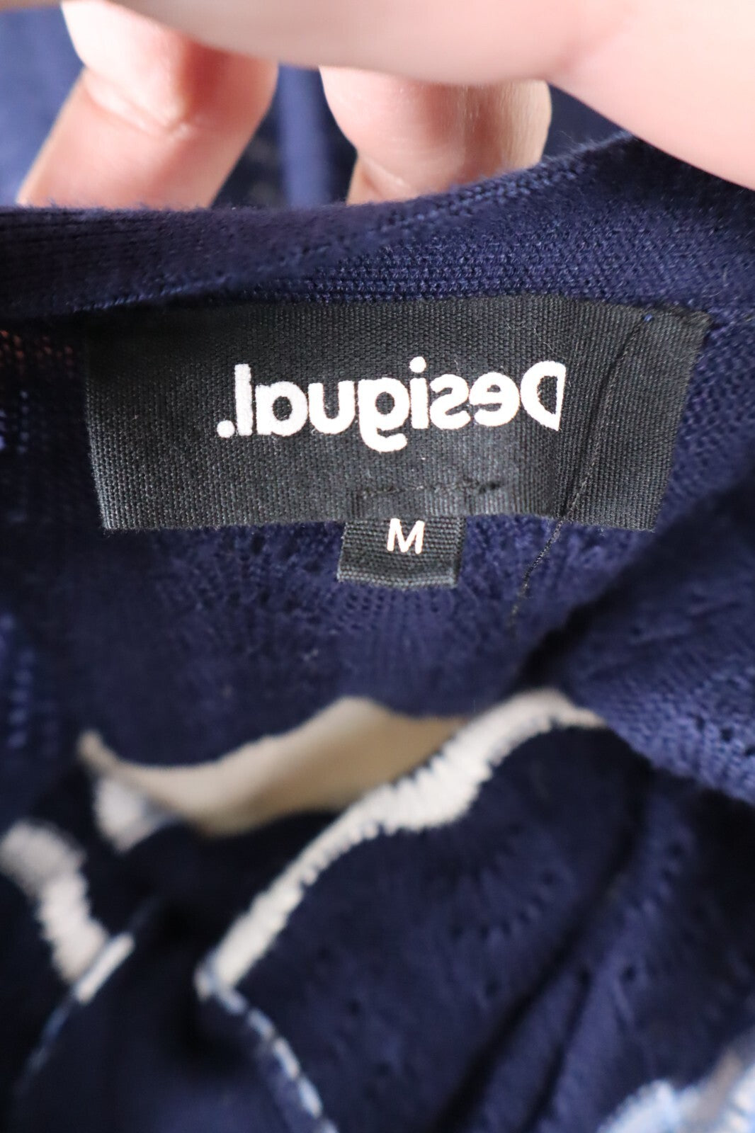 DESIGUAL VESTITO ABITO DONNA TG. M WOMAN CASUAL VINTAGE DRESS