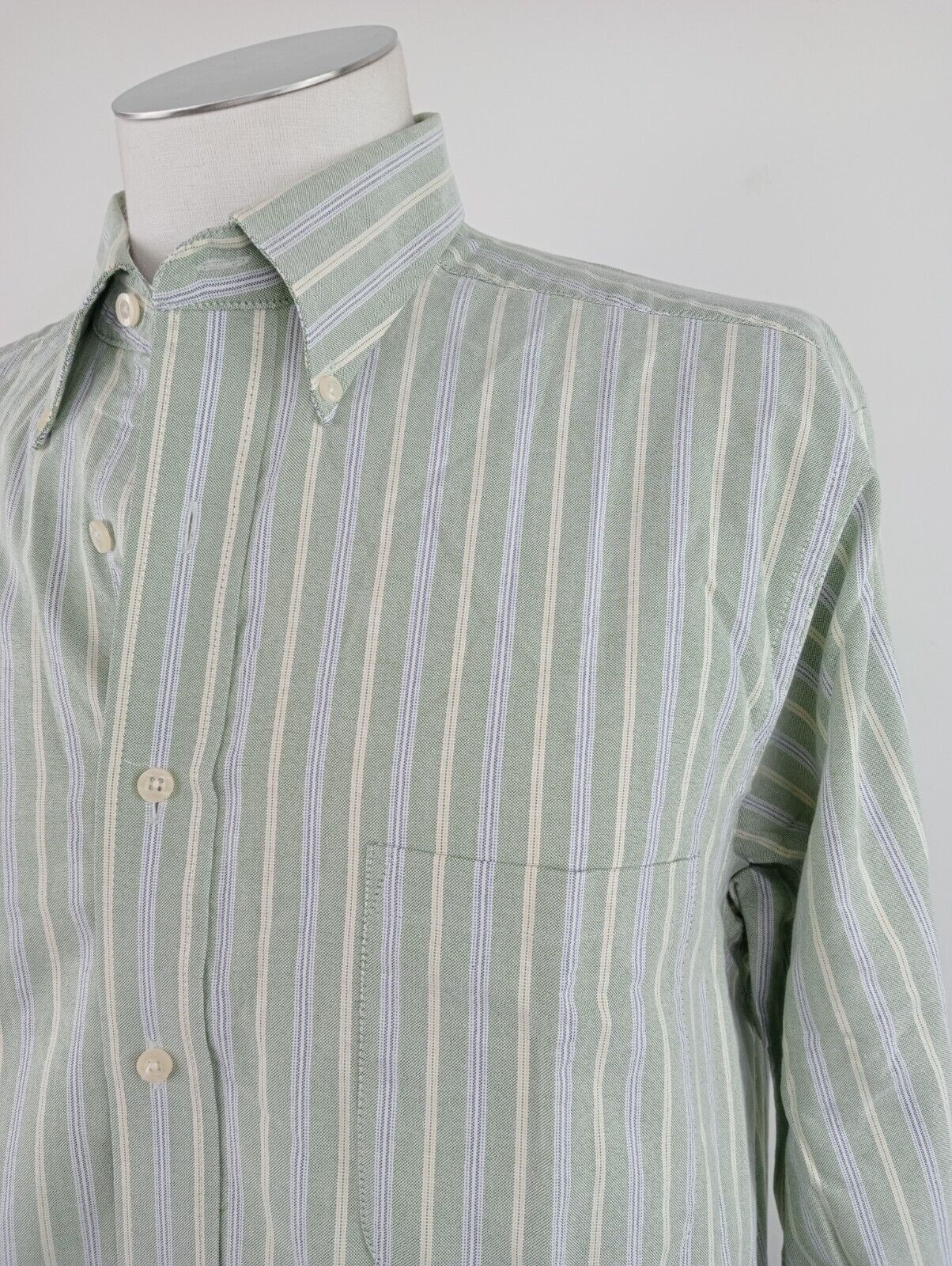 CHAPS CAMICIA UOMO TG. L MAN CASUAL VINTAGE SHIRT COTONE COTTON