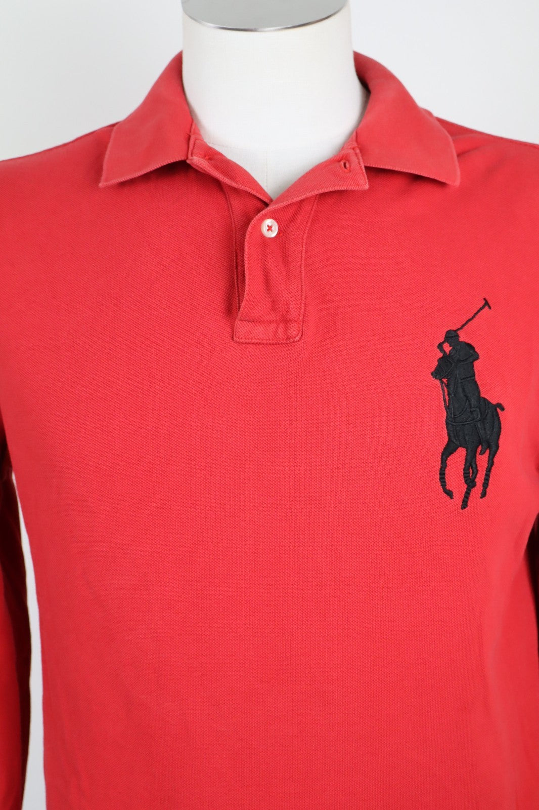 RALPH LAUREN MAGLIA POLO UOMO COTONE TG. L MAN COTTON T-SHIRT CASUAL VINTAGE