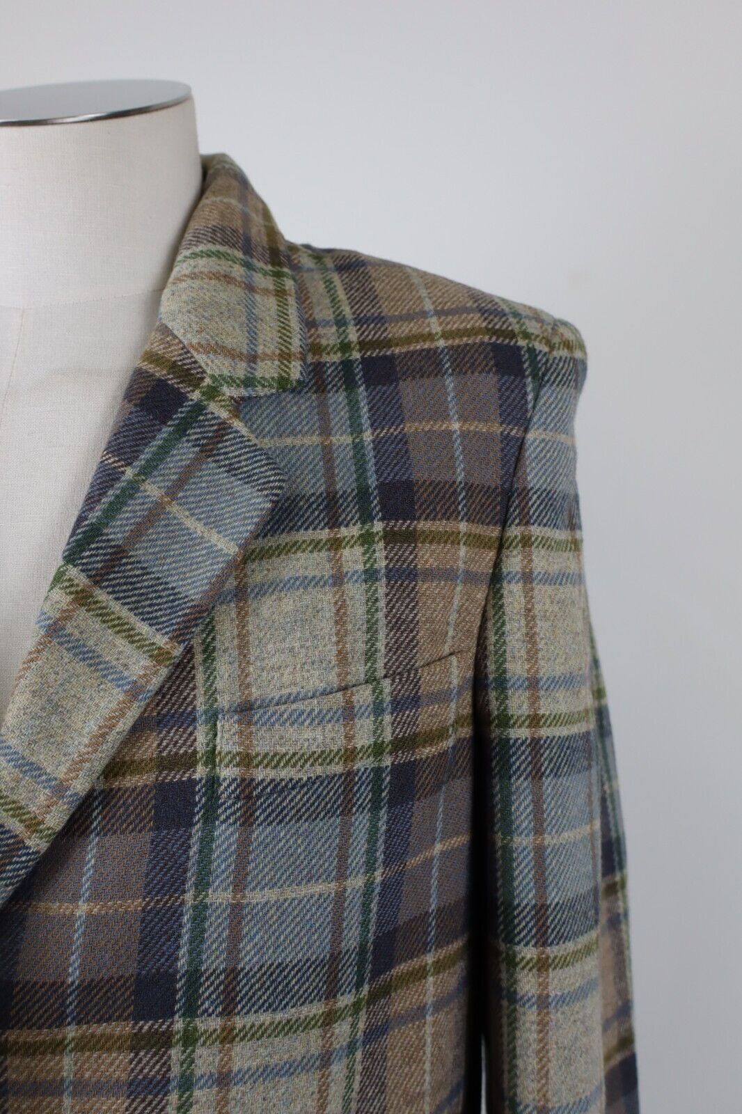 HENRY COTTON'S GIACCA BLAZER UOMO TG 16 MAN JACKET VINTAGE CASUAL LANA WOOL