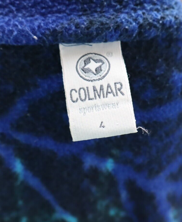 COLMAR FELPA SMANICATO MAGLIA GILET UOMO Tg 4 MAN SWEATSHIRT CASUAL VINTAGE