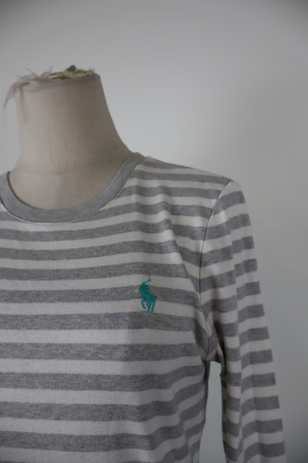 RALPH LAUREN MAGLIA DONNA TG. L WOMAN CASUAL VINTAGE T-SHIRT COTONE COTTON