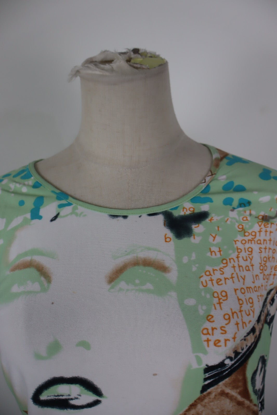 CALVIN KLEIN JEANS MAGLIA DONNA TG. M WOMAN CASUAL VINTAGE T-SHIRT TOP