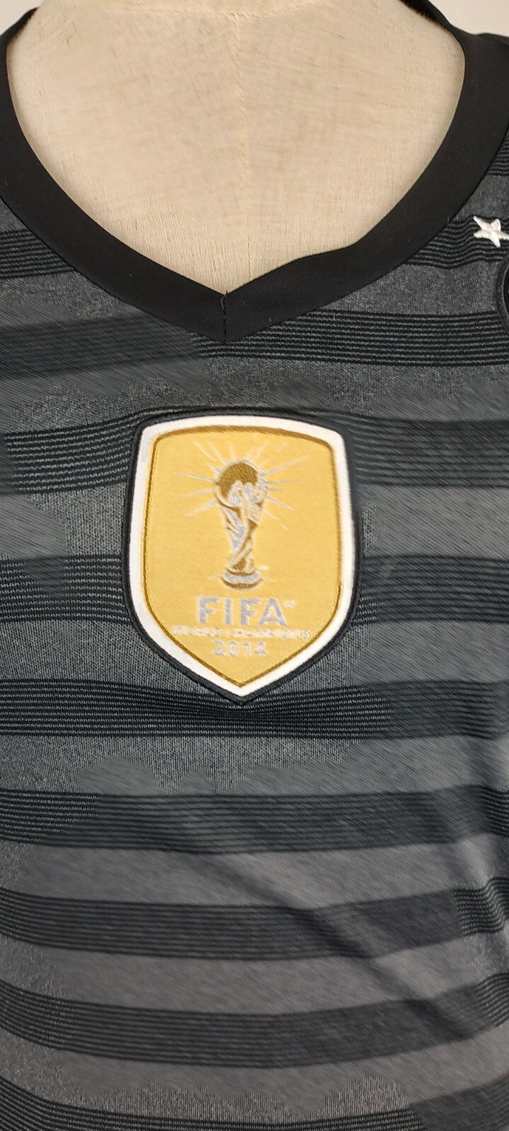 ADIDAS GERMANY MAGLIA CALCIO DONNA Tg 2XS WOMEN SOCCER VINTAGE JERSEY