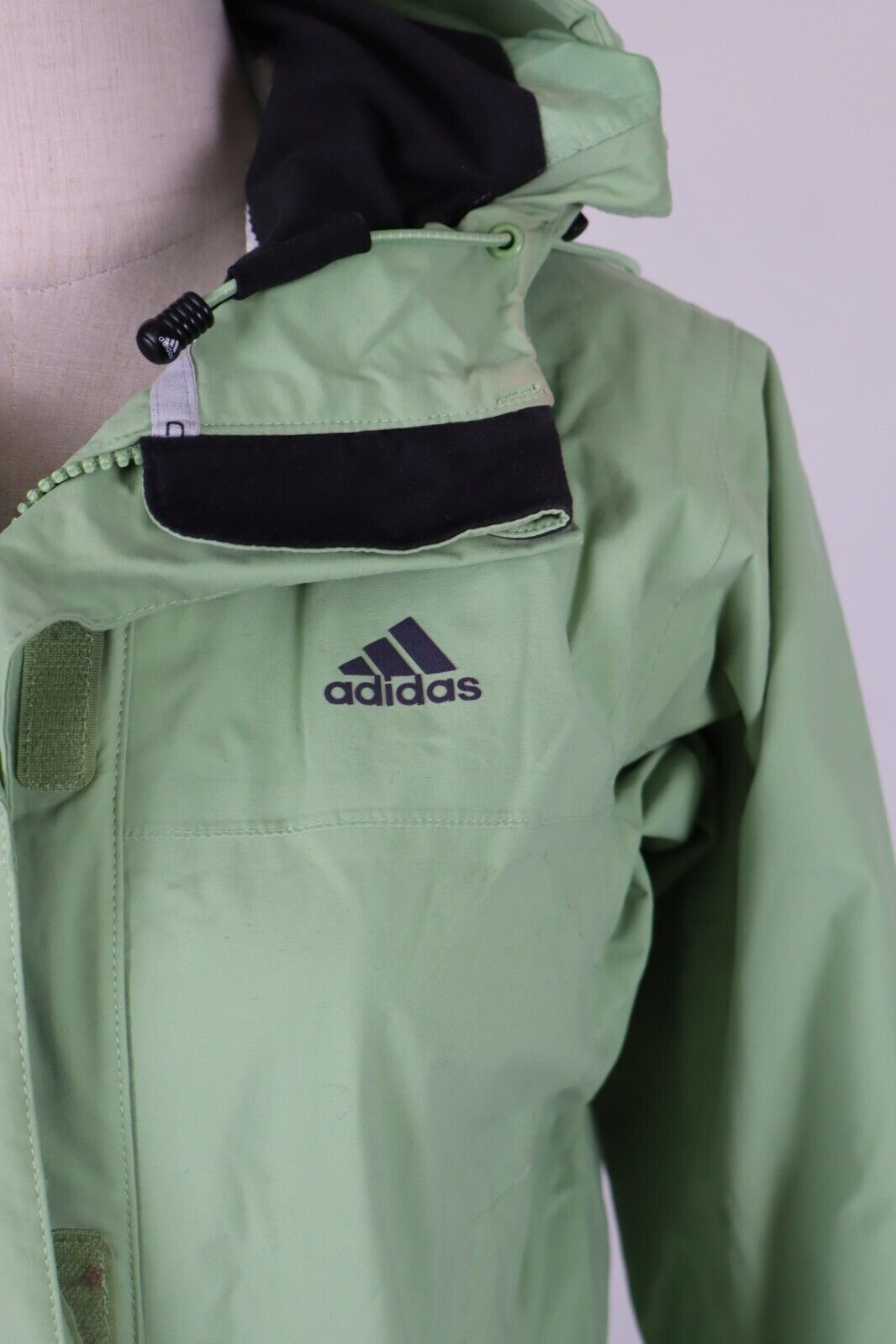 ADIDAS GIUBBINO DONNA Tg. 42 WOMAN IMPERMEABILE CASUAL JACKET VINTAGE