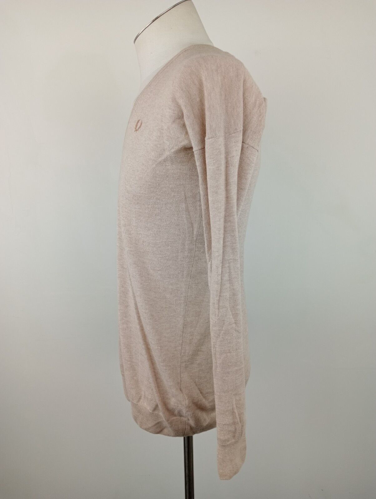 FRED PERRY MAGLIONE COTONE COTTON UOMO S MAN SWEATER CASUAL VINTAGE ITALY