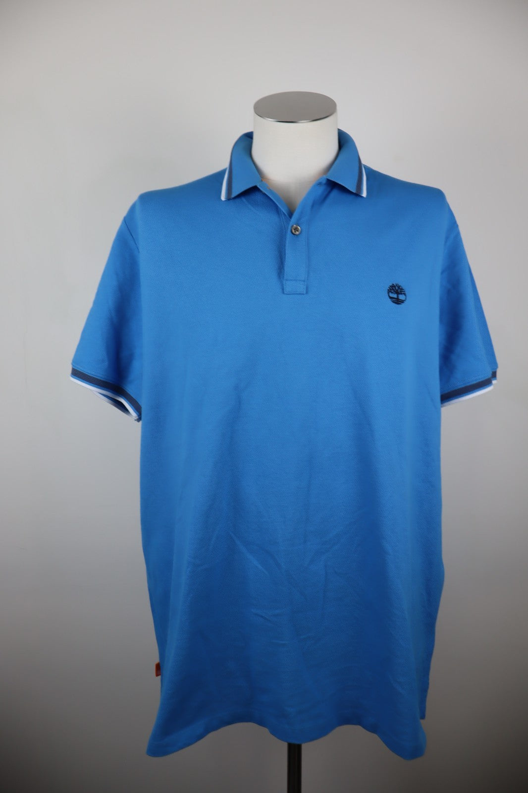 TIMBERLAND POLO MAGLIA COTONE UOMO TG 3XL MAN T-SHIRT CASUAL VINTAGE COTTON LOGO