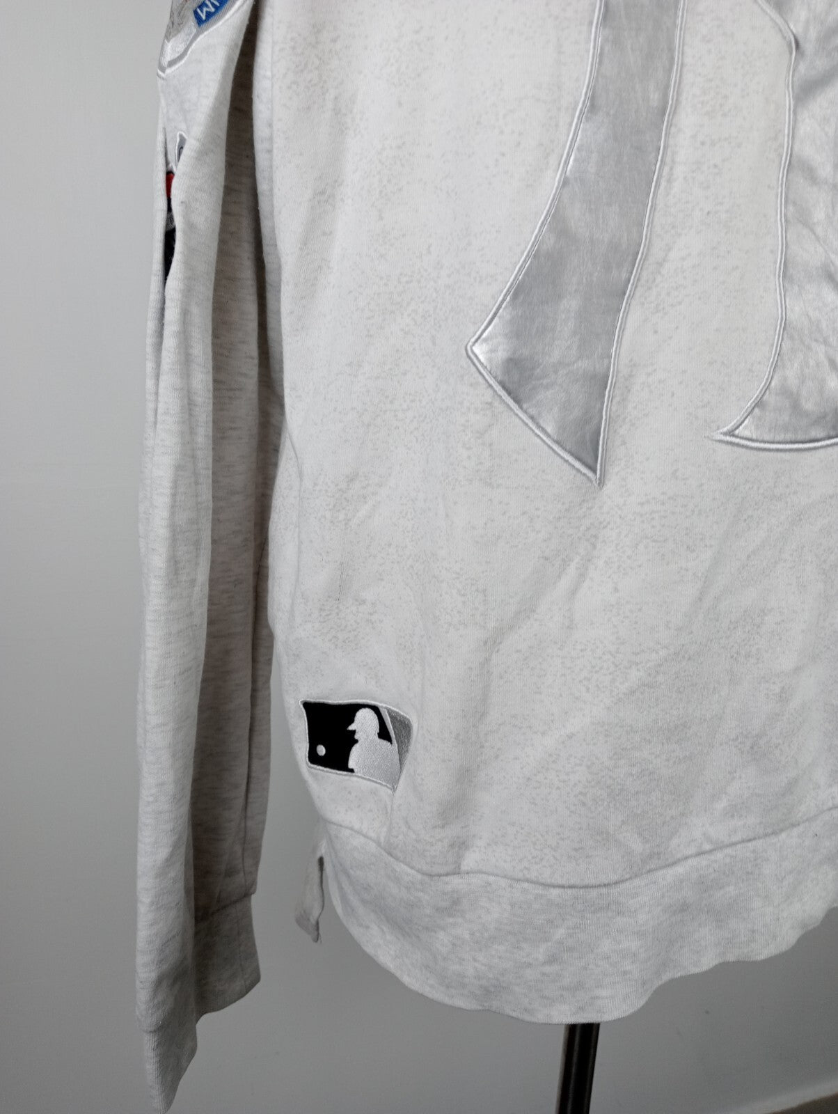 MAJESTIC NEW YORK BASEBALL FELPA CAPPUCCIO UOMO Tg XL MAN SPORT SWEATSHIRT