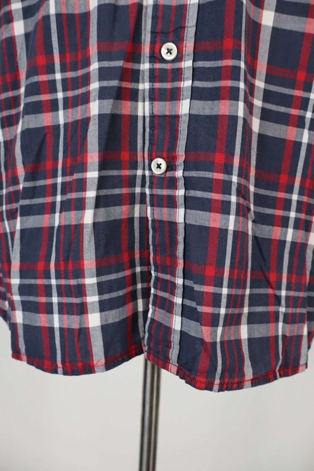 TOMMY HILFIGER CAMICIA UOMO TG. XS MAN CASUAL SHIRT VINTAGE SHIRT COTONE COTTON