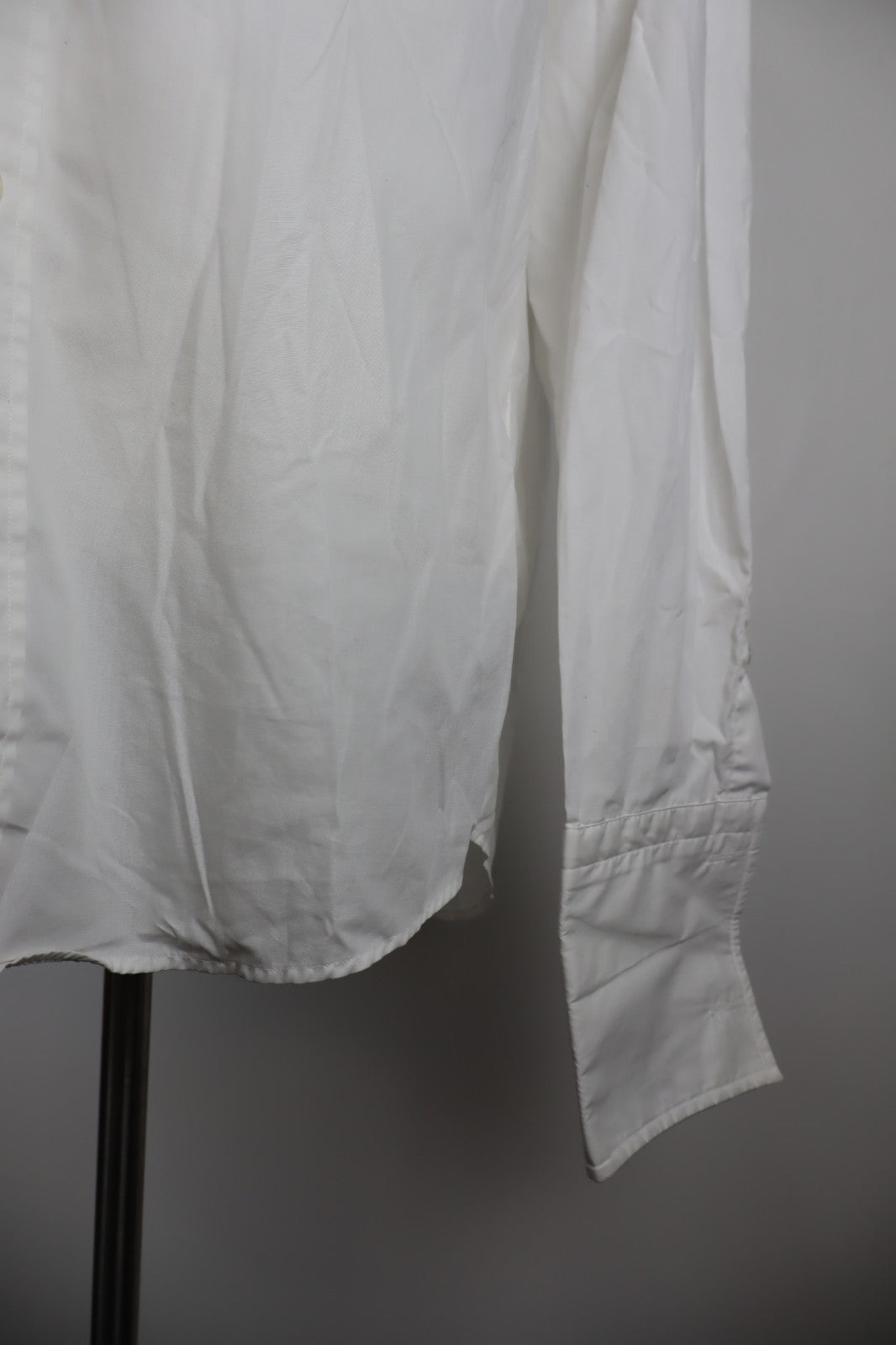 HUGO BOSS CAMICIA UOMO TG. 41 / 16 MAN CASUAL VINTAGE SHIRT COTONE COTTON BIANCO