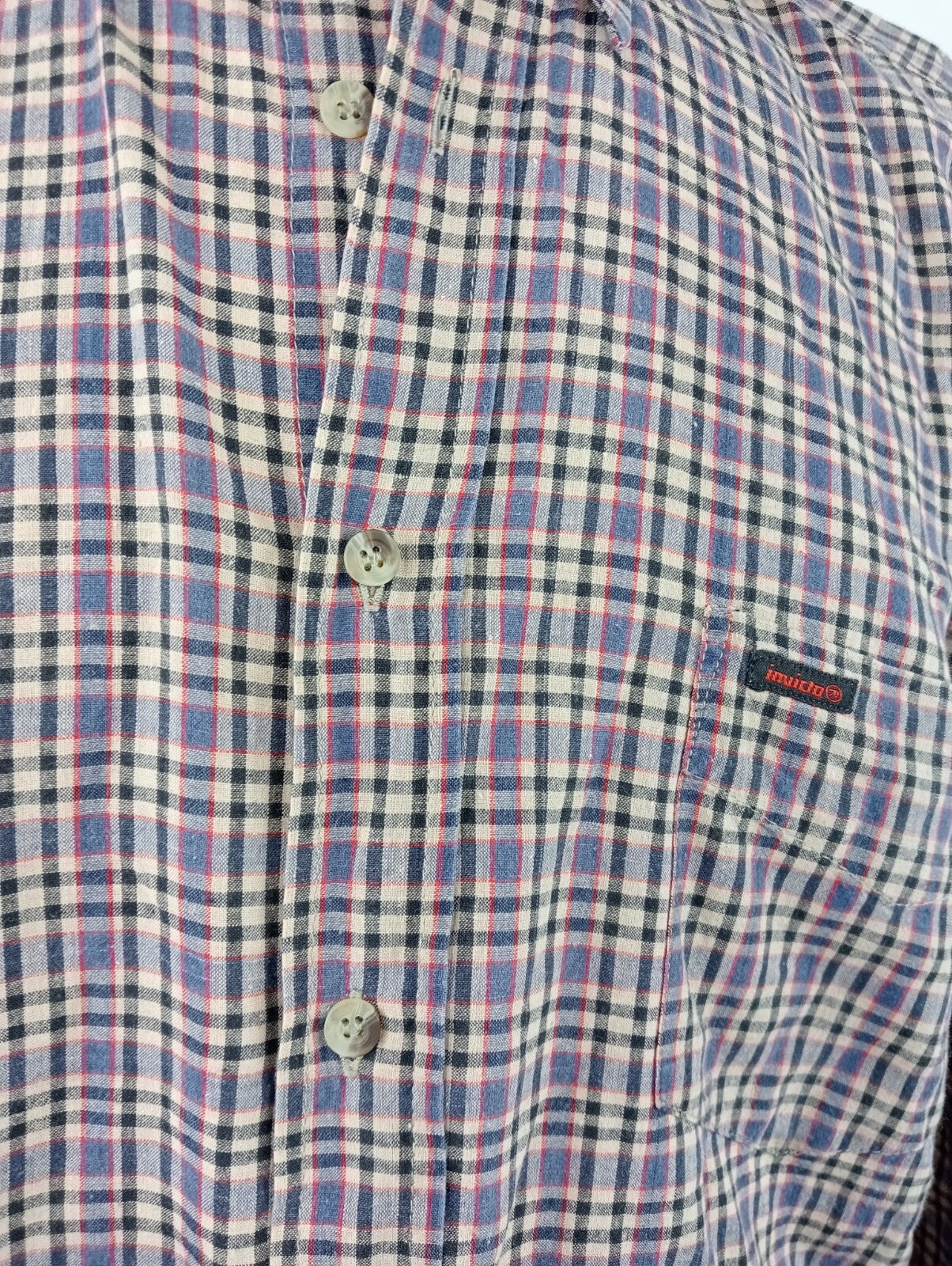 INVICTA CAMICIA UOMO COTONE COTTON TG XL MAN CASUAL VINTAGE SHIRT ITALY