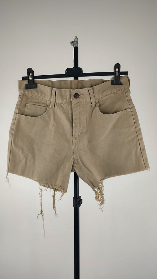 LEVI'S 525 PANTALONCINO JEANS DONNA TG W28 WOMAN PANTS SHORT VINTAGE