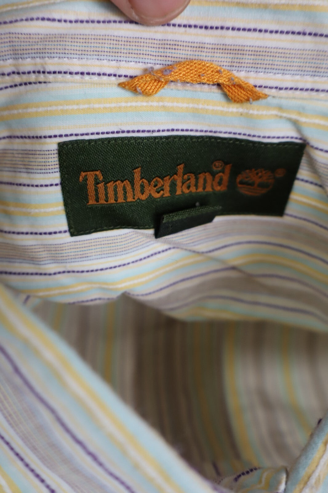 TIMBERLAND CAMICIA UOMO TG. L MAN CASUAL VINTAGE SHIRT COTONE