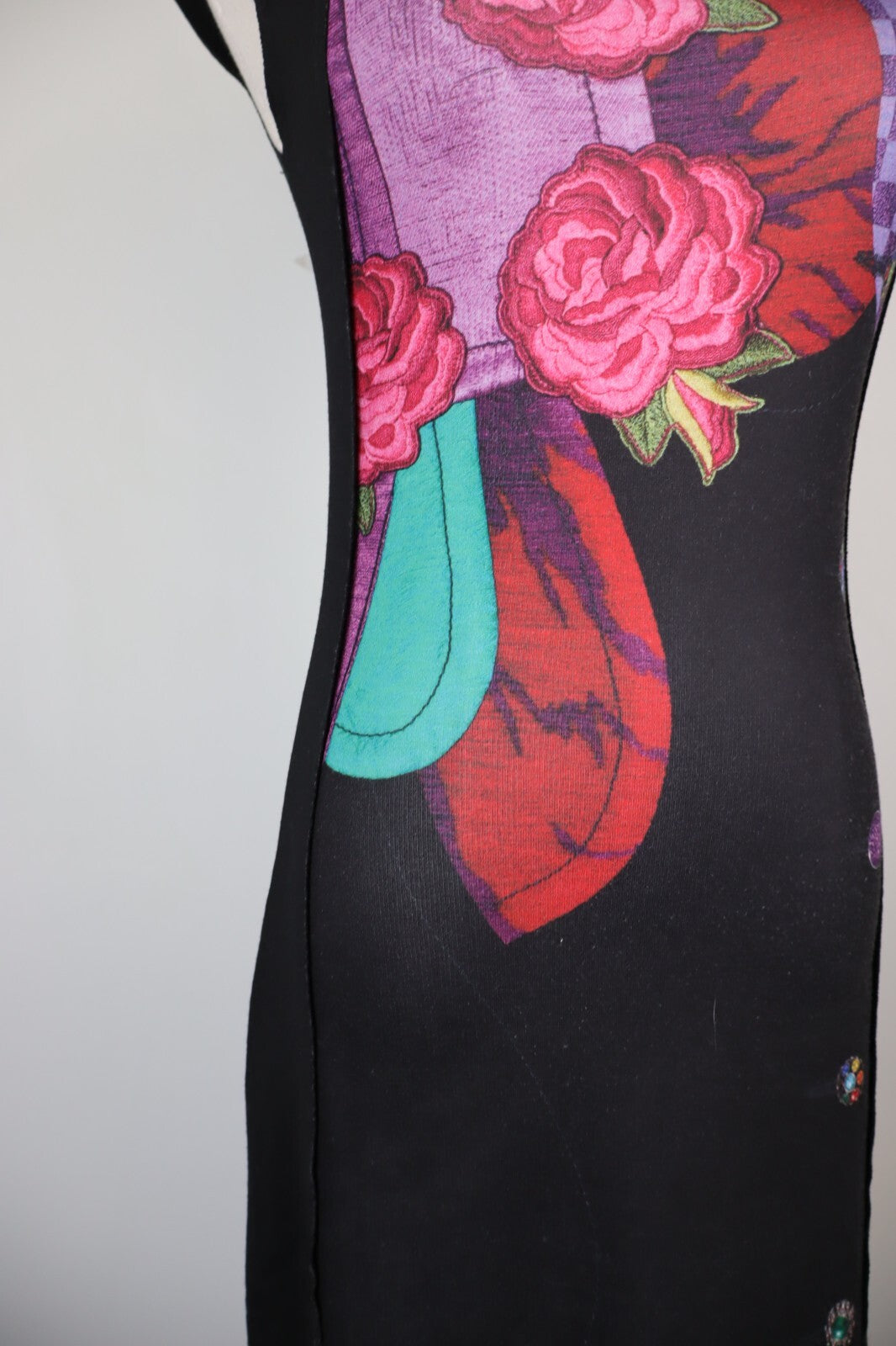 DESIGUAL VESTITO ABITO DONNA TG. XS WOMAN CASUAL VINTAGE DRESS