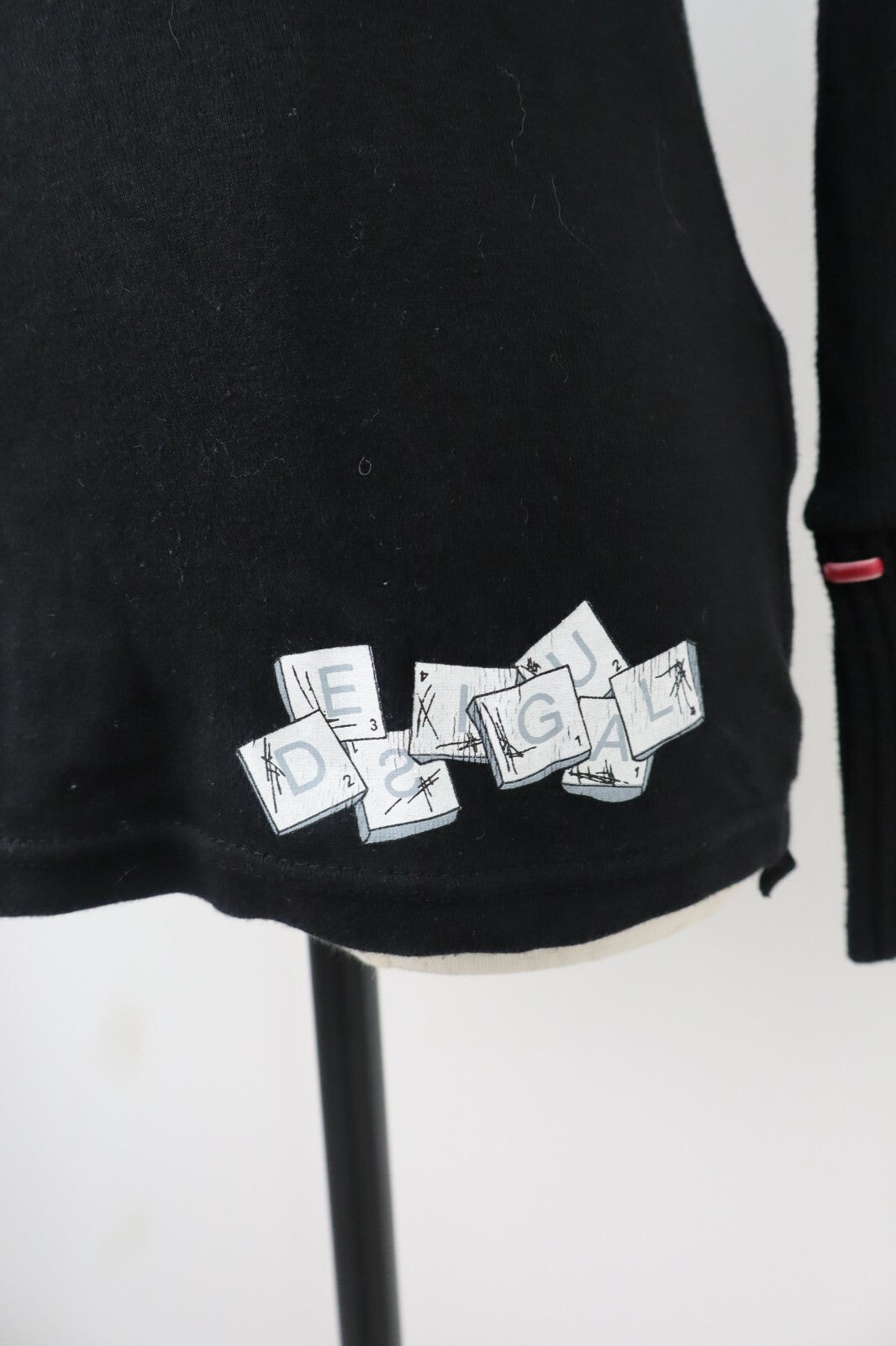 DESIGUAL MAGLIA DONNA TG. S WOMAN T-SHIRT CASUAL VINTAGE COTONE