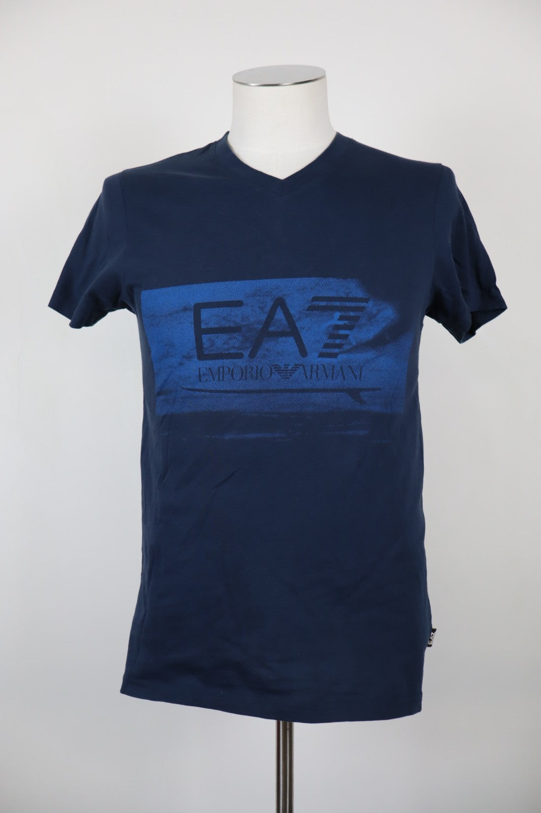 EMPORIO ARMANI EA7 MAGLIA COTONE UOMO TG S MAN T-SHIRT VINTAGE CASUAL COTTON