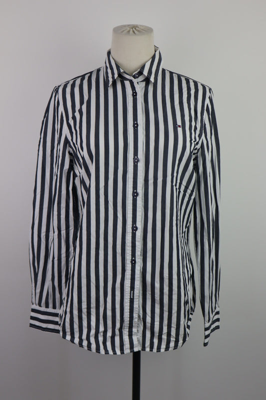 TOMMY HILFIGER CAMICIA DONNA TG 38 WOMAN SHIRT CASUAL VINTAGE COTONE COTTON