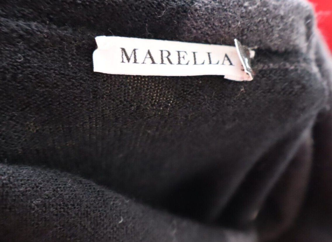 MARELLA VESTITO DONNA TG. XL WOMAN CASUAL VINTAGE DRESS ABITO LANA WOOL