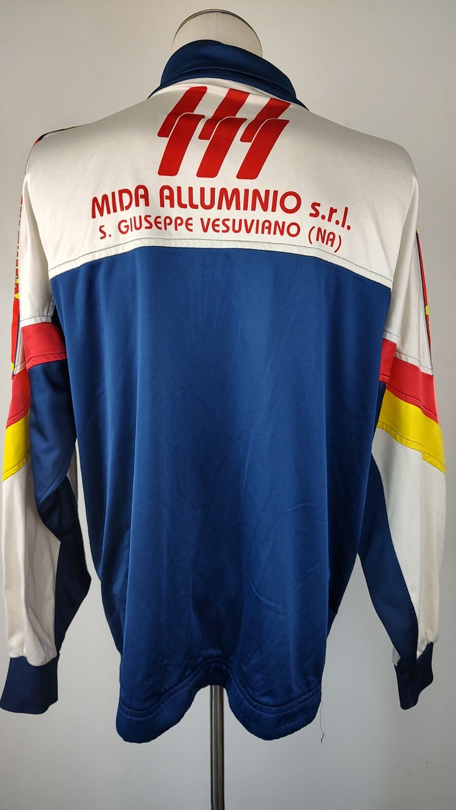 DEVI'S STRIANO GIACCA SPORT CALCIO UOMO Tg L MAN VINTAGE JACKET