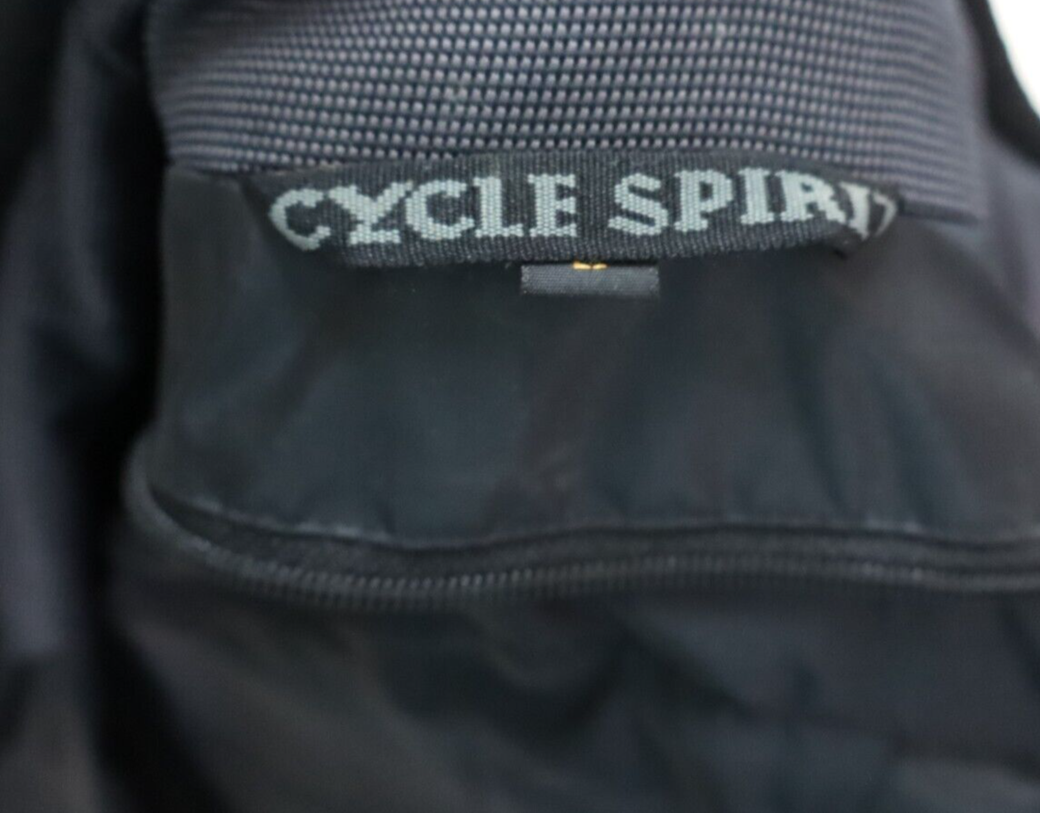 CYCLE SPIRIT GIUBBINO MOTO CON PROTEZIONI UOMO TG L MEN JACKET SPORT