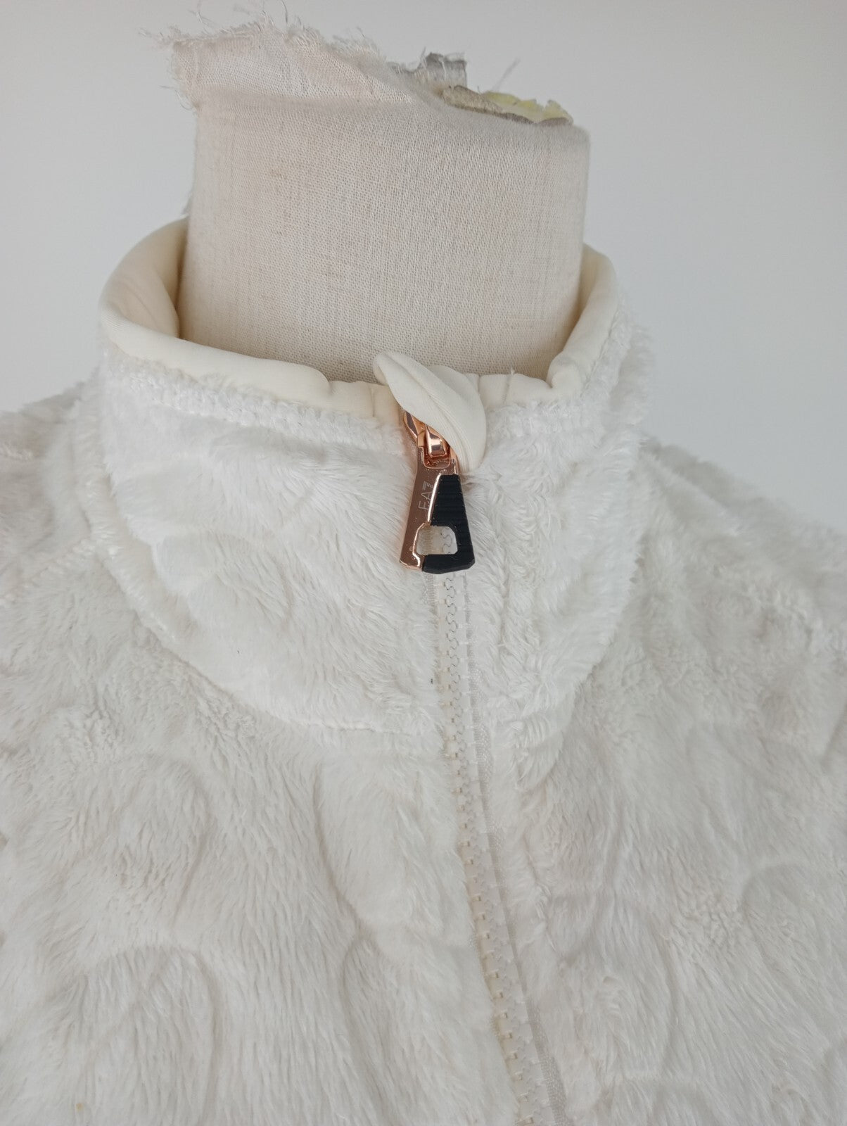 EA7 EMPORIO ARMANI FELPA DONNA Tg L WOMAN CASUAL VINTAGE SPORT SWEATSHIRT ITALY