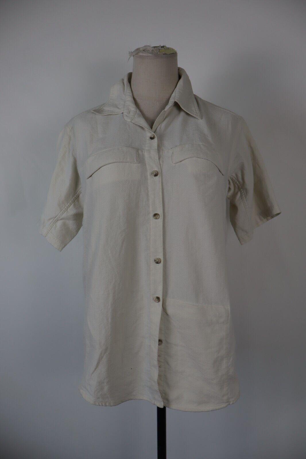 COLUMBIA CAMICIA DONNA TG. M WOMAN SHIRT CASUAL VINTAGE COTONE