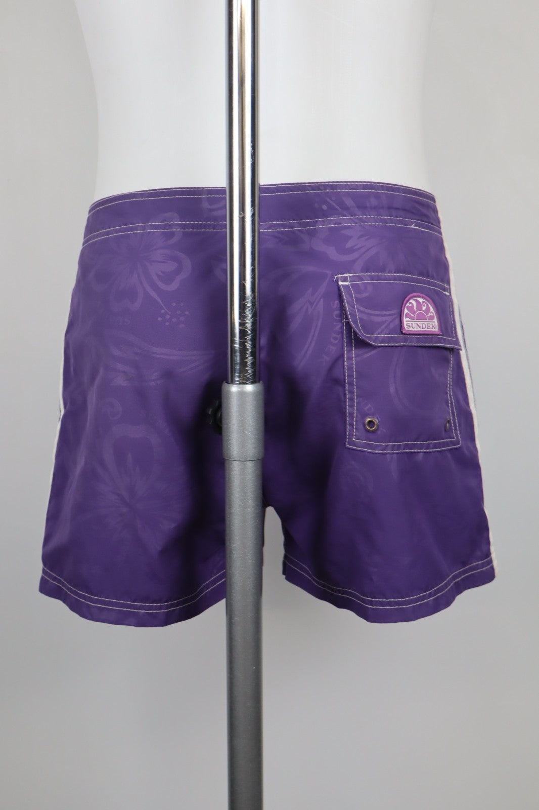 SUNDEK COSTUME PANTALONCINO MARE UOMO TG 29 MAN SWIMSUIT VINTAGE CASUAL SURF