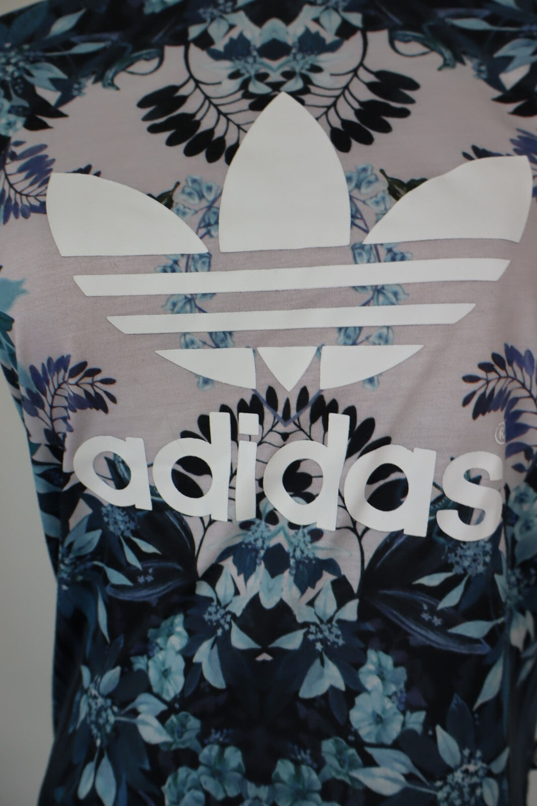 ADIDAS MAGLIA DONNA TG. 40 WOMAN CASUAL VINTAGE T-SHIRT COTONE