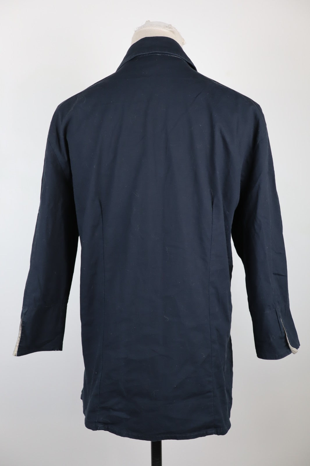 LES COPAINS CAMICIA DONNA COTONE TG. 46 32 WOMAN COTTON SHIRT CASUAL VINTAGE BLU