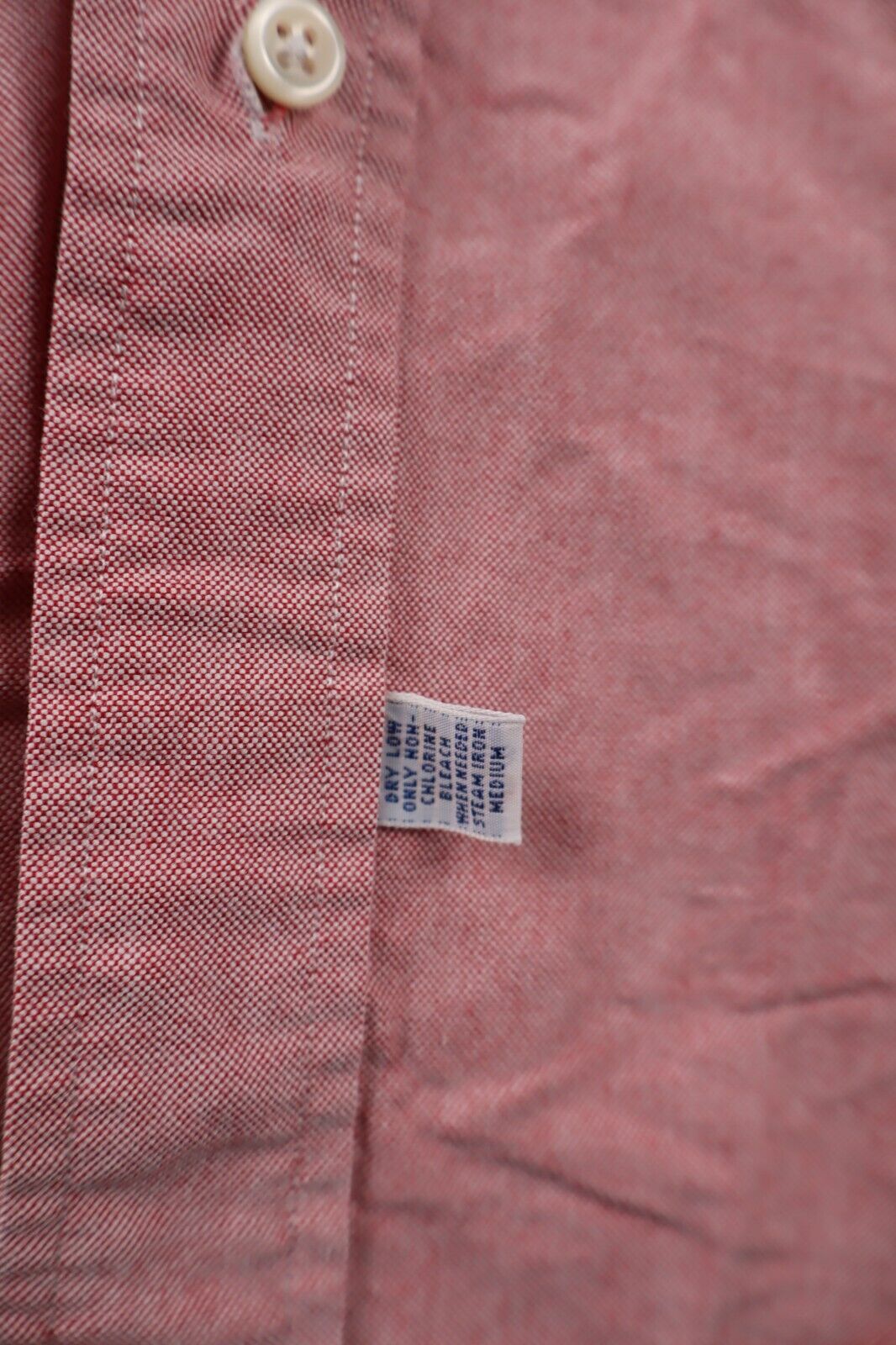 RALPH LAUREN CAMICIA UOMO TG. 15 MAN CASUAL VINTAGE SHIRT COTONE COTTON