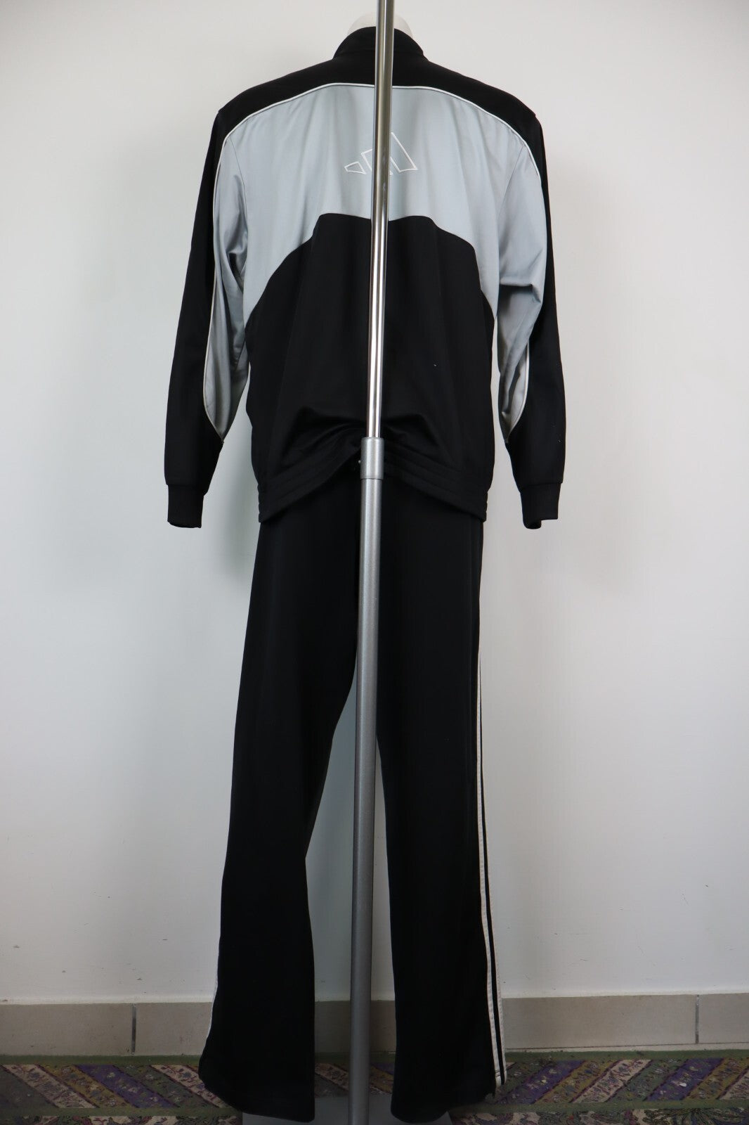 ADIDAS TUTA COMPLETO DUE PEZZI  TG. 6 TRACKSUIT JACKET GIACCA PANTS UOMO SPORT
