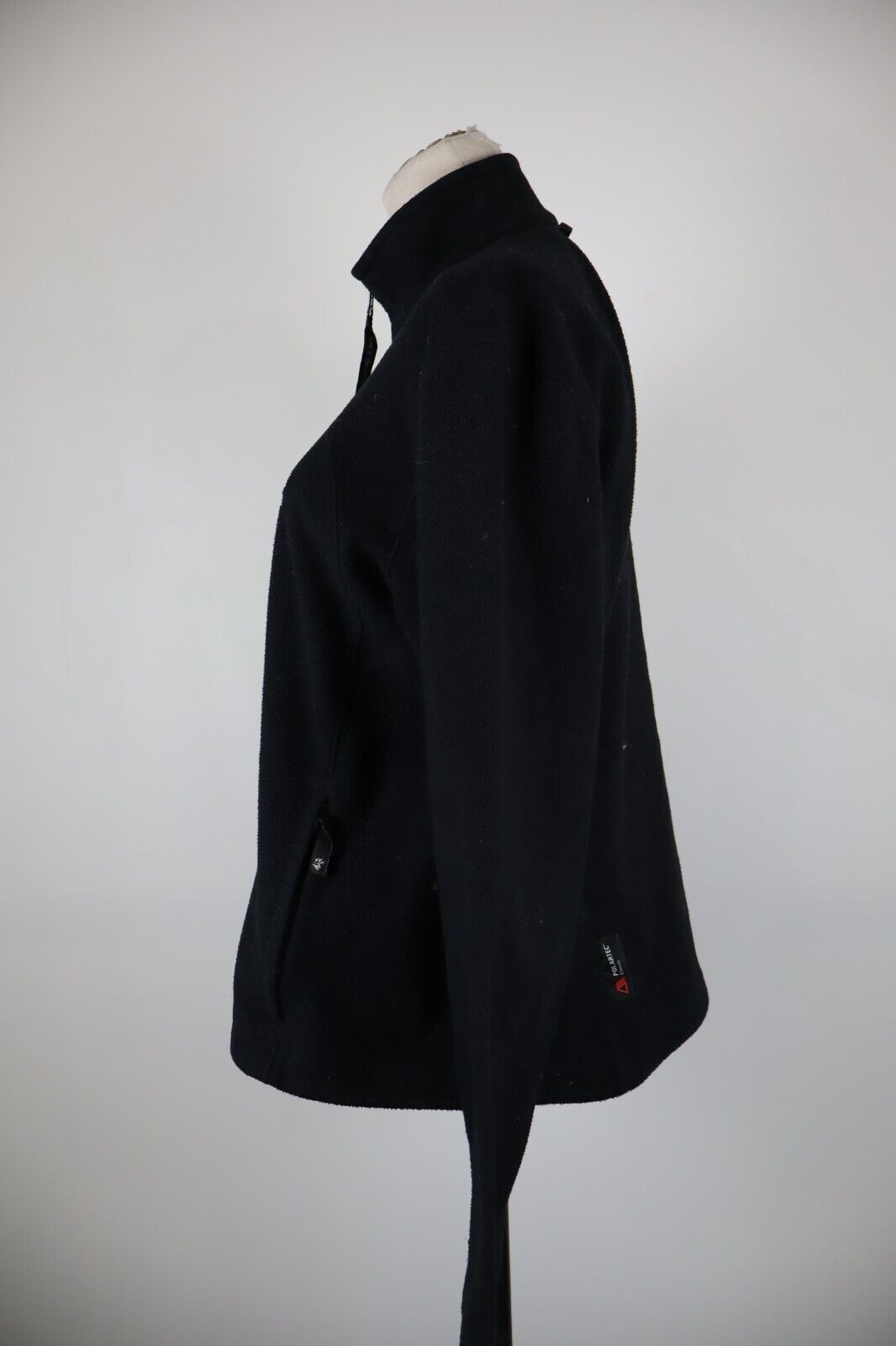 JACK WOLFSKIN FELPA CON ZIP DONNA Tg L WOMAN CASUAL VINTAGE SPORT SWEATSHIRT