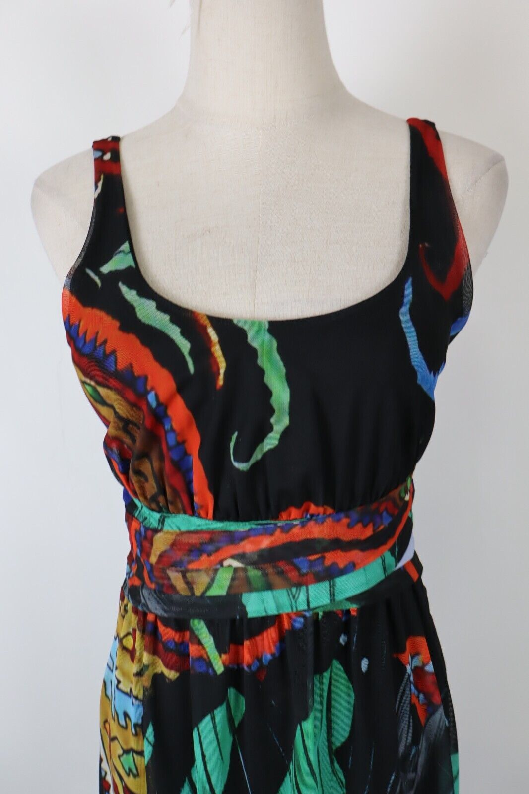 DESIGUAL VESTITO DONNA TG. XS WOMAN CASUAL VINTAGE DRESS