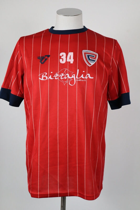 FRANKIE GARAGE POMEZIA MAGLIA CALCIO UOMO Tg L SOCCER TRIKOT MAN VINTAGE JERSEY