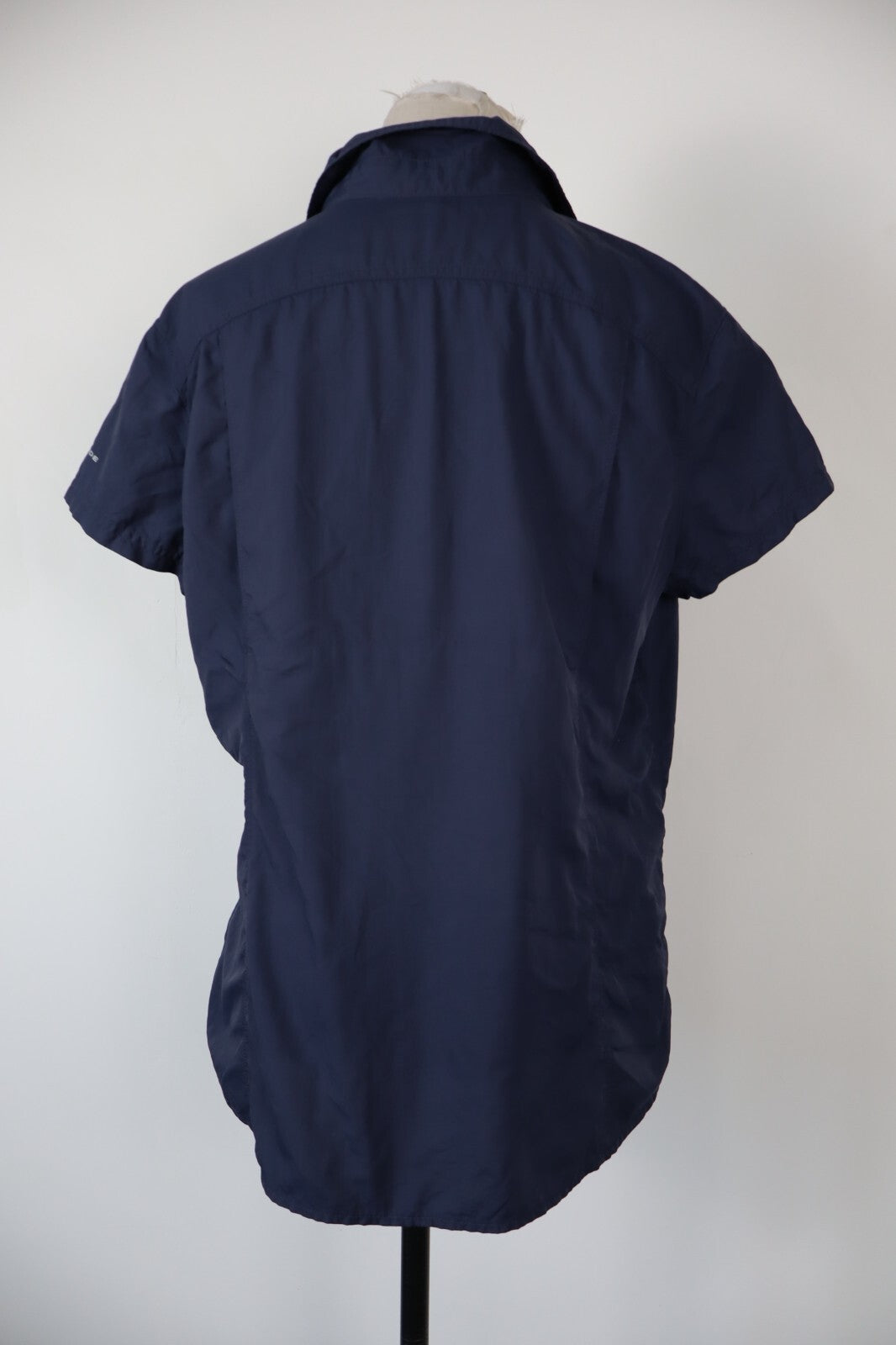 COLUMBIA CAMICIA DONNA TG. XL WOMAN SHIRT CASUAL VINTAGE NYLON