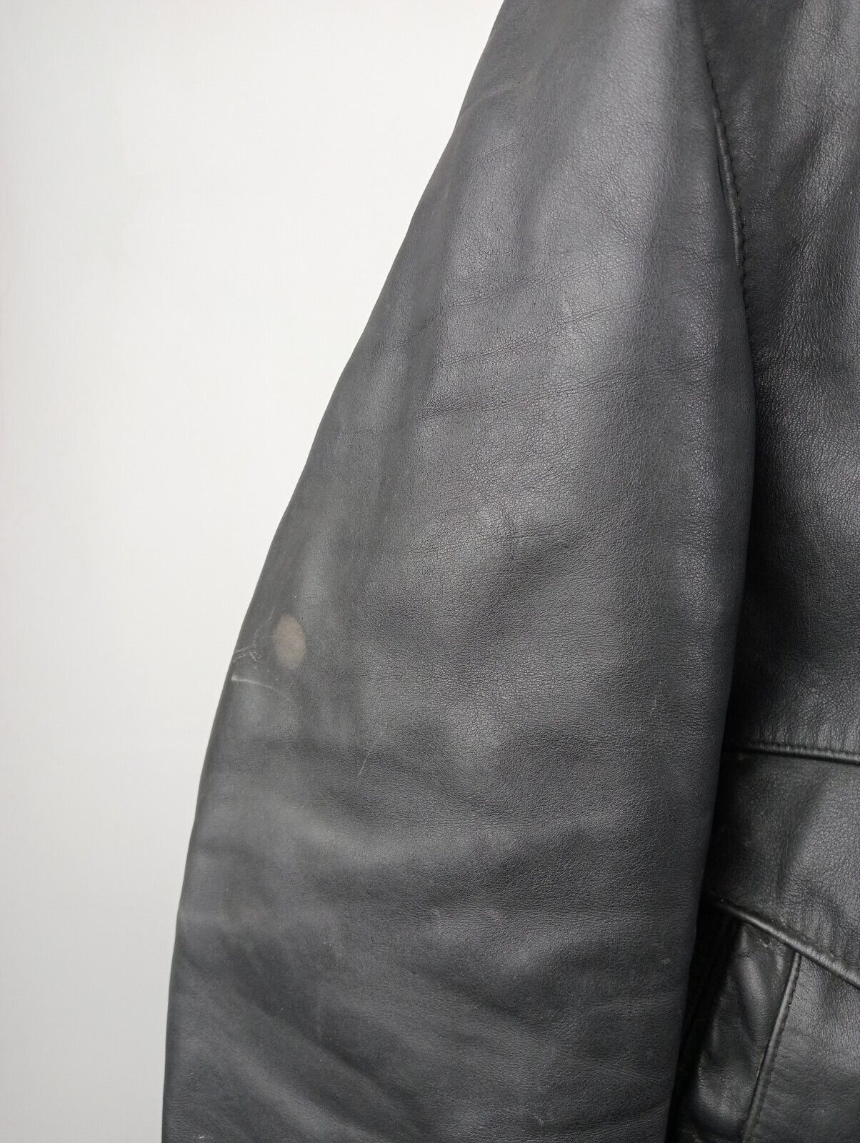 SCHOTT GIUBBINO PELLE LEATHER UOMO Tg 50 MAN CASUAL VINTAGE JACKET