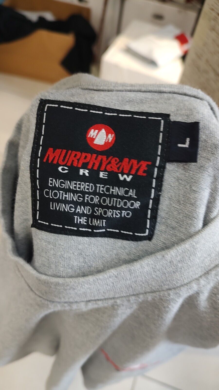 MURPHY & NYE FELPA UOMO Tg L SPORT MAN SWEATSHIRT CASUAL VINTAGE