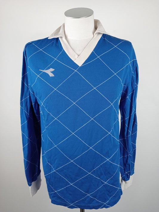DIADORA '70S MAGLIA CALCIO UOMO Tg 5 L SOCCER MAN JERSEY VINTAGE