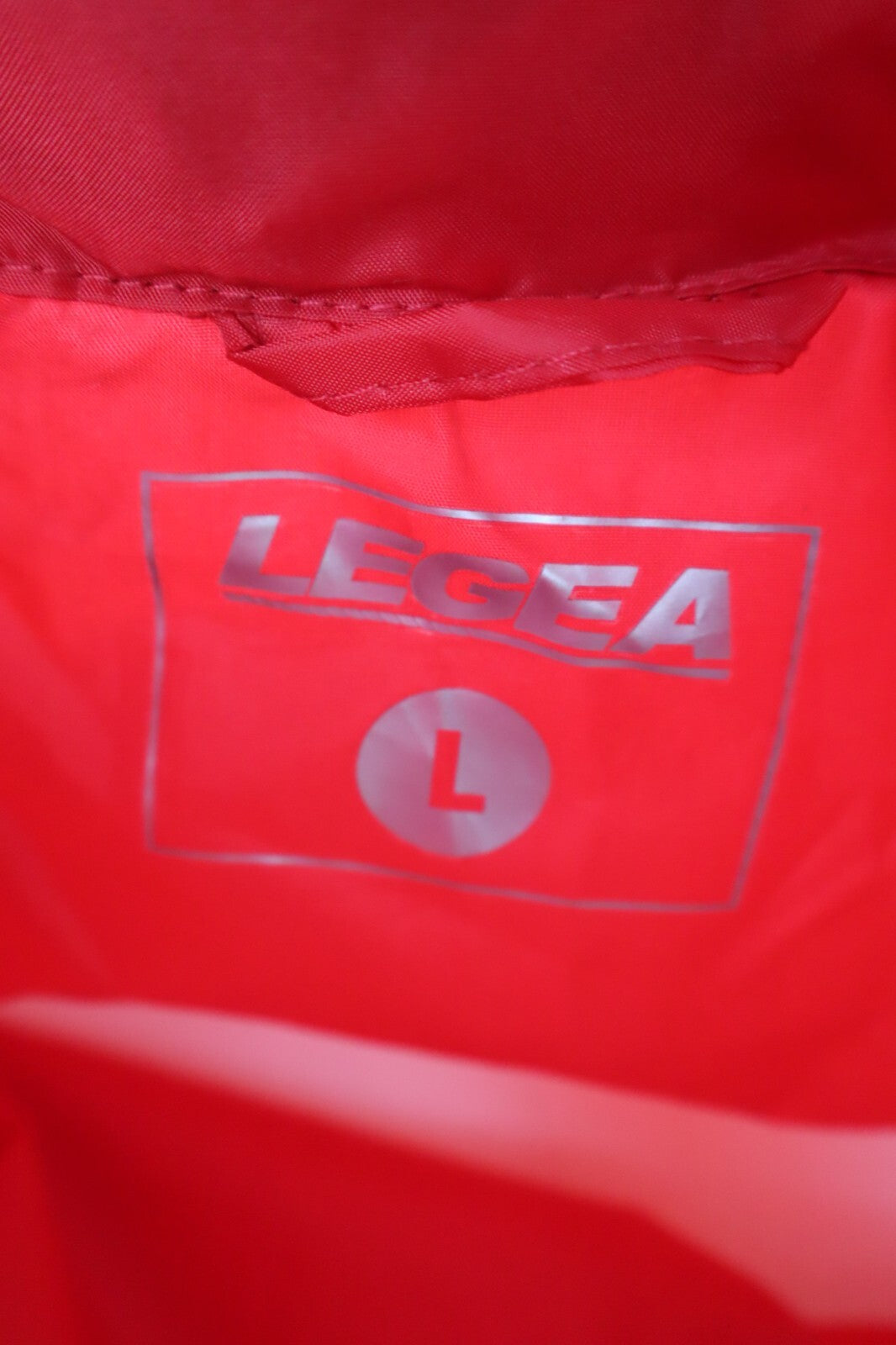 LEGEA TURRIS GIUBBINO IMPERMEABILE CALCIO UOMO TG L MAN SPORT JACKET SOCCER