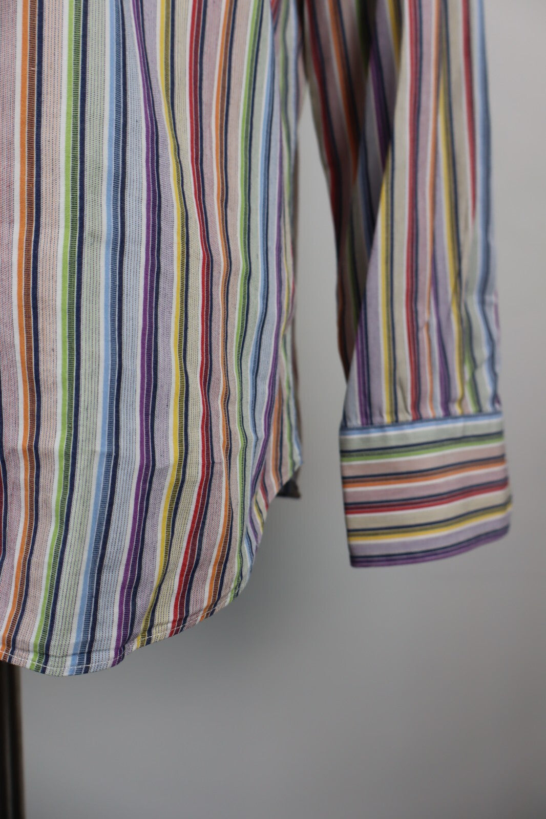 LAURA BIAGIOTTI CAMICIA UOMO COTONE TG. 40 15 3/4 MAN CASUAL VINTAGE SHIRT