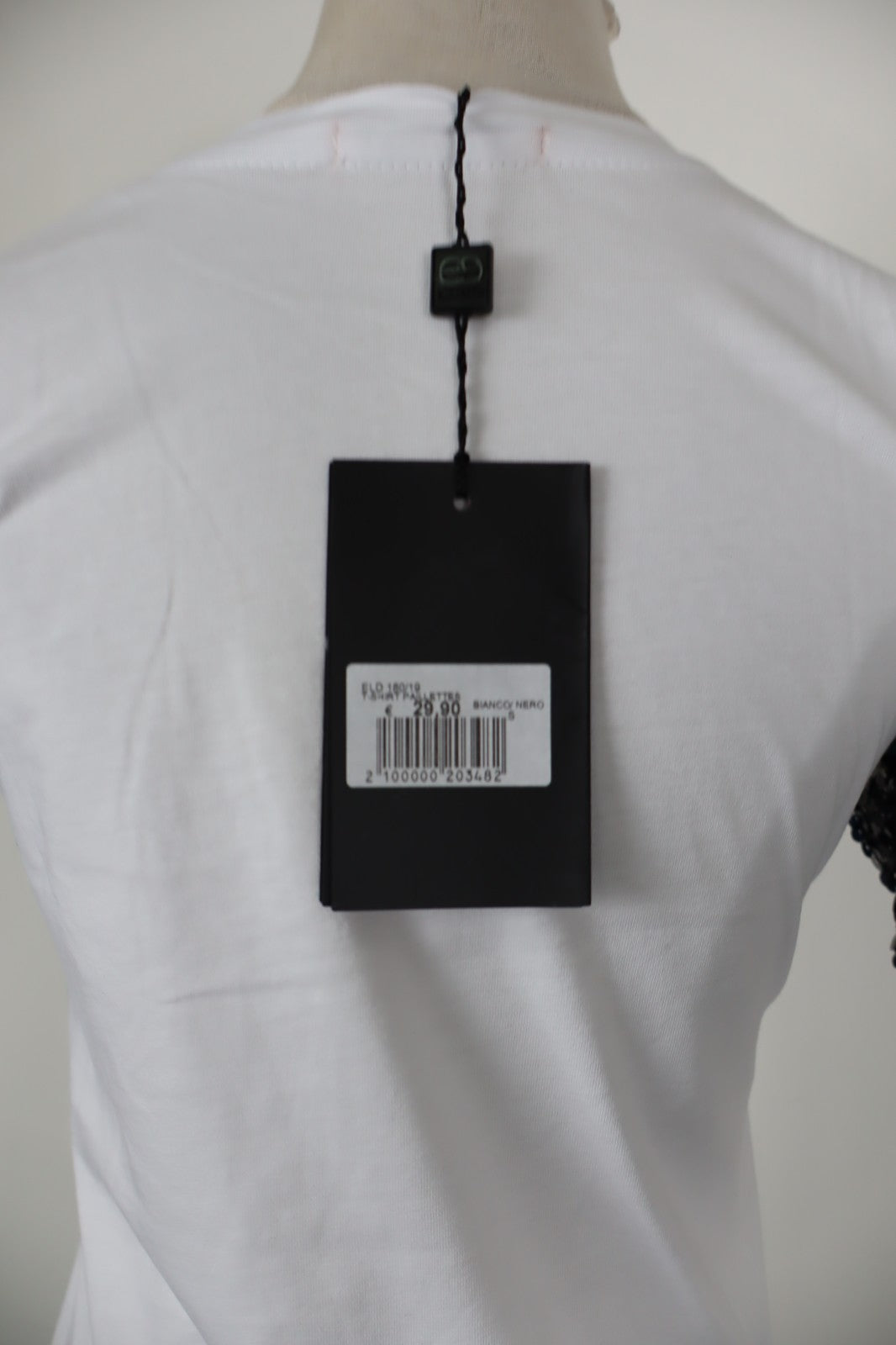 ERICK EVANS MAGLIA DONNA TG. S WOMAN CASUAL VINTAGE TOP T-SHIRT COTONE CON TAG