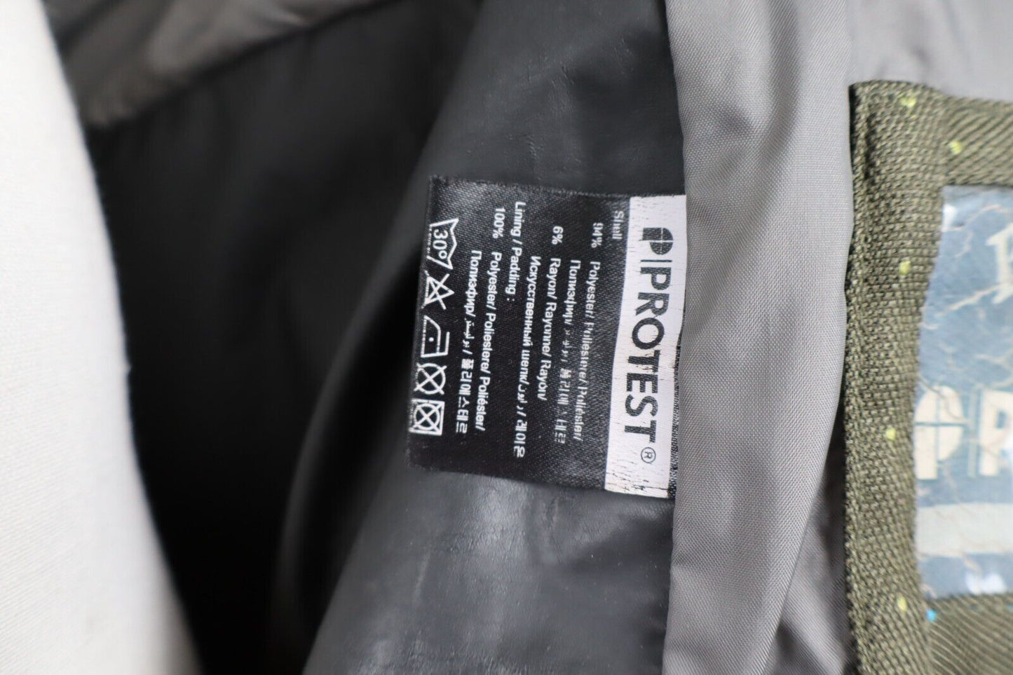 PROTEST GIUBBINO TECNICO GIACCA UOMO Tg. M MAN CASUAL JACKET VINTAGE