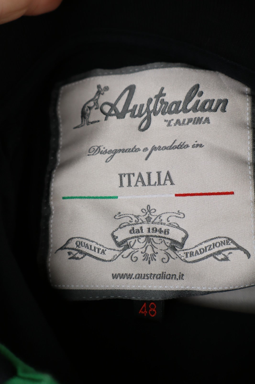 AUSTRALIAN MAGLIA POLO UOMO TG 48 MAN T-SHIRT CASUAL VINTAGE COTONE
