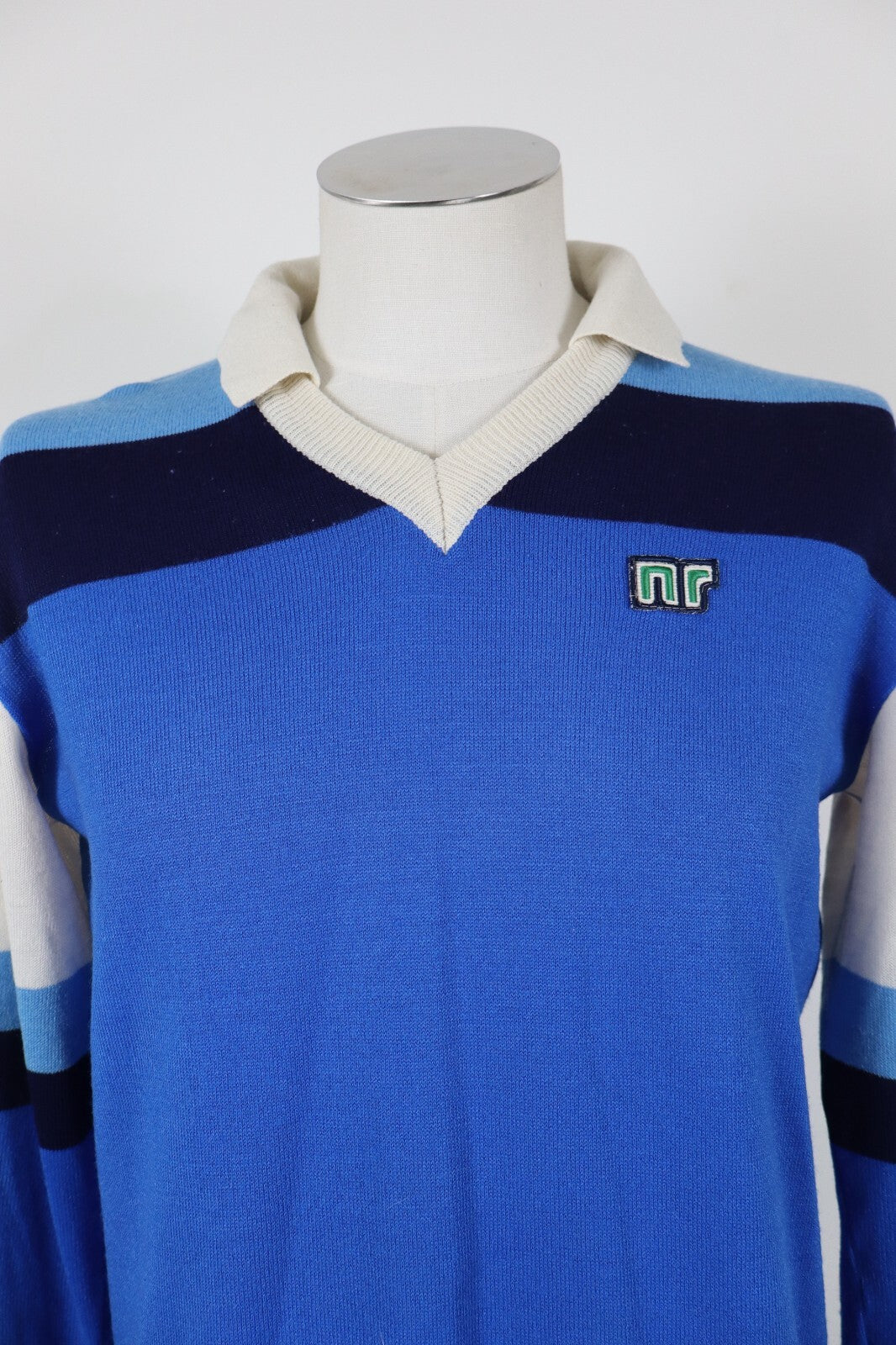 ENNERRE NR MAGLIONE CALCIO ACRILICO VINTAGE UOMO Tg. XL MAN SWEATER SPORT